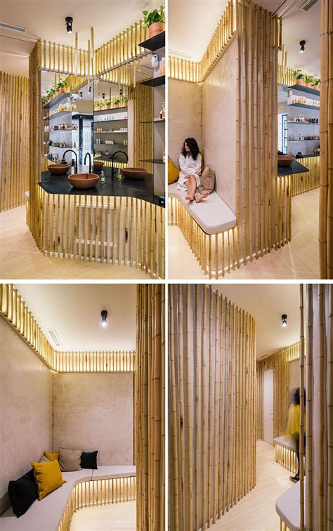 Bamboo Was Used As A Sustainable Decorative Feature At This Spa In ...