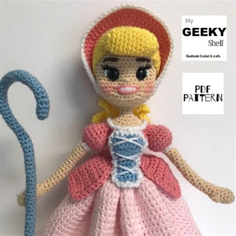 PATTERN Bo Peep Amigurumi / Amigurumi Crochet Doll Pattern / - Etsy