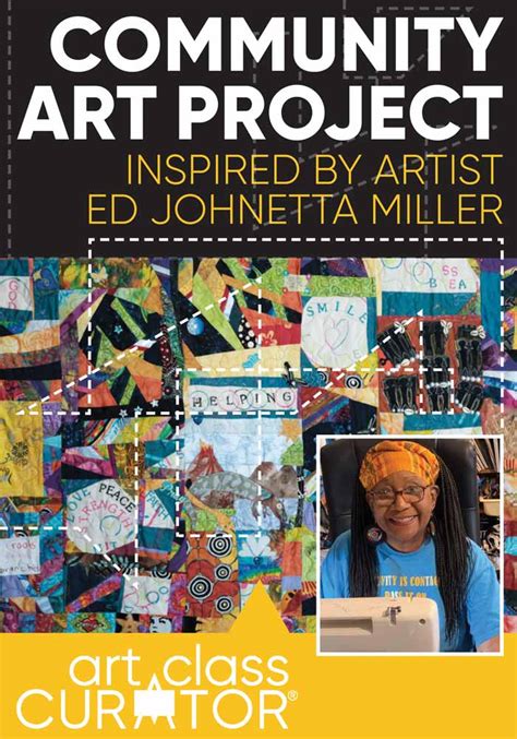 Community Art Project Inspired by Artist Ed Johnetta Miller