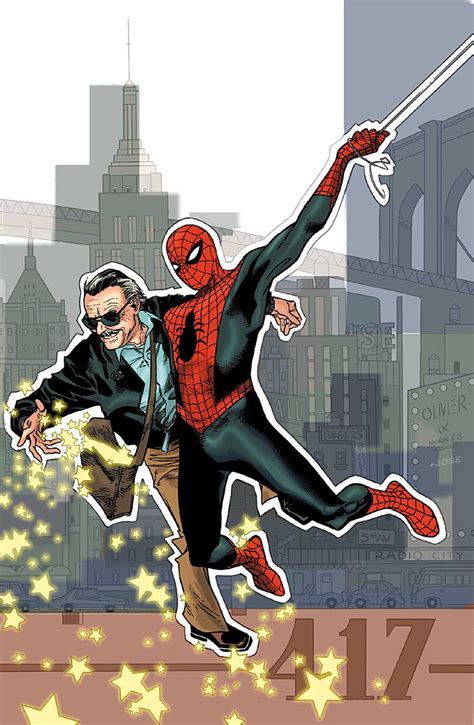 STAN LEE MEETS SPIDER-MAN - Comic Art Community GALLERY OF COMIC ART