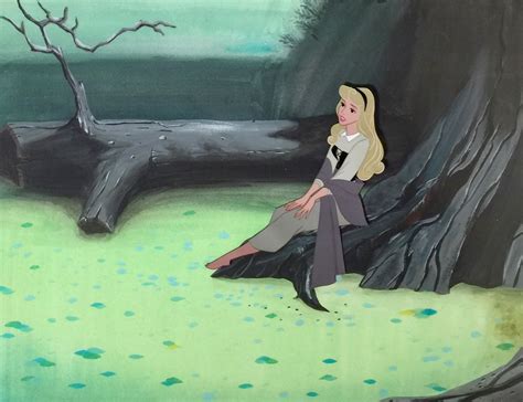 Animation Collection: Original Production Animation Cel of Briar Rose from "Sleeping Beauty," 1959