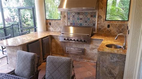 Creative Outdoor Kitchens of Florida BackSplash - Creative Outdoor ...