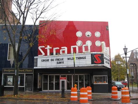 Strand Theater in Brockport, NY - Cinema Treasures | Brockport, Small theatre, Towns