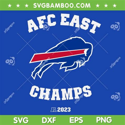 Afc East Champs SVG PNG, Buffalo Bills AFC East Champions