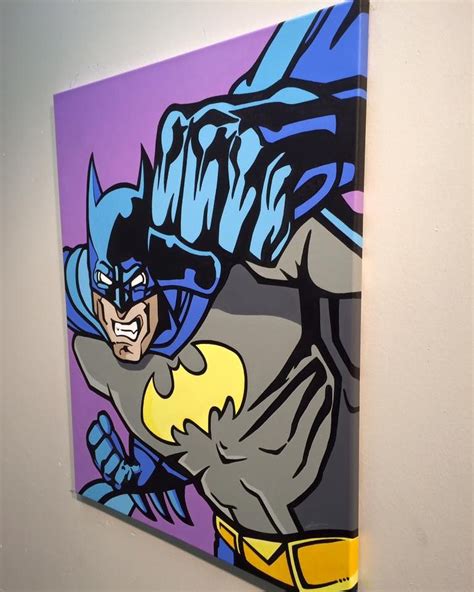 Batman | Batman art drawing, Batman canvas art, Book art projects