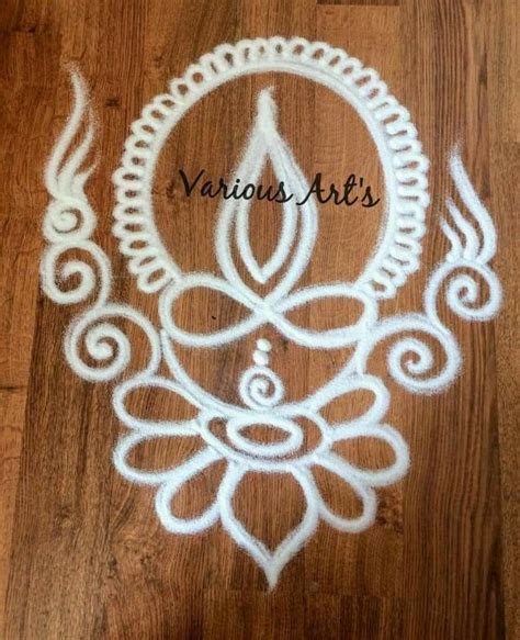 Deepavali rangoli!! | Simple rangoli designs images, Rangoli designs ...