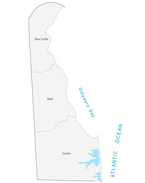 Delaware County Map - GIS Geography