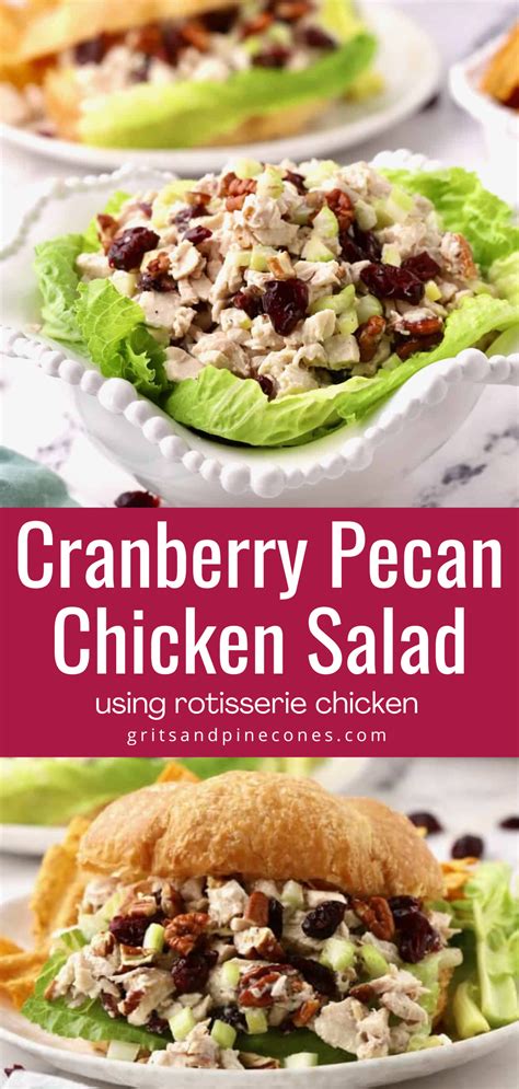 Cranberry Pecan Chicken Salad | Recipe | Pecan chicken salads, Chicken ...