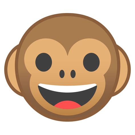 Monkey face Icon | Noto Emoji Animals Nature Iconpack | Google