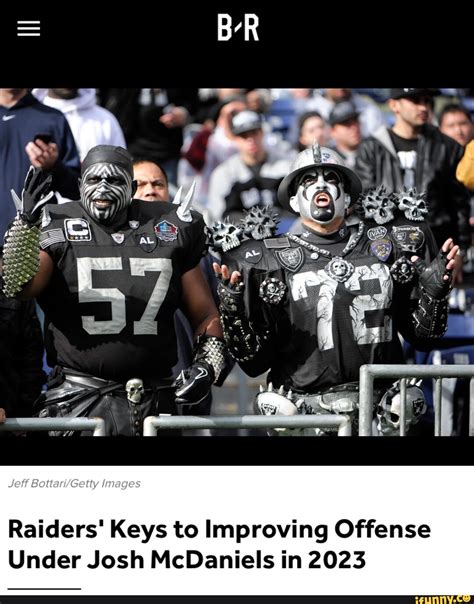 II Images Raiders' Keys to Improving Offense Under Josh McDaniels in 2023 - iFunny