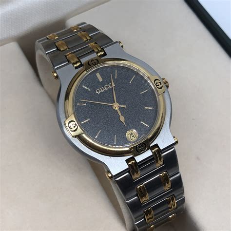 Vintage Gucci 9000M Men watch - 株式会社 ムンライトジャパン