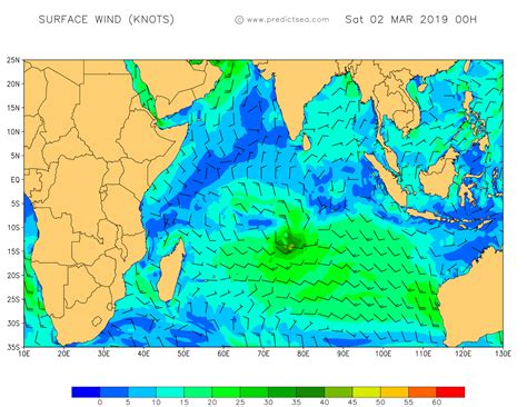 Find out passage weather the Indian Ocean at Predictsea.com. We help ...