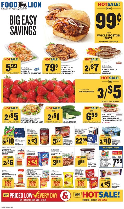 Food Lion Circular - Food Lion Weekly Ad Circular - indianajonesphonering