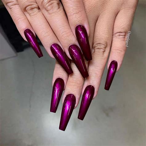 21 Pretty Purple Nail Designs and Ideas - StayGlam