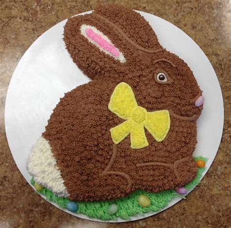 Chocolate Easter Bunny Cake