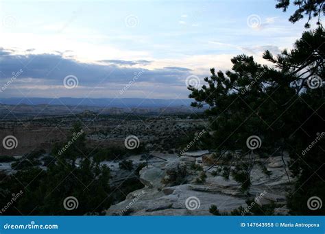 Eagle Canyon in Utah, in the Evening, after Sunset Stock Photo - Image of green, sunset: 147643958