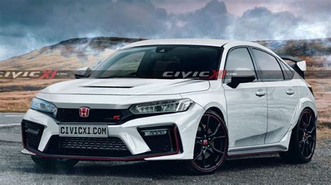 Image 4 details about All-new 2023 Honda Civic Type R rendered to rage ...