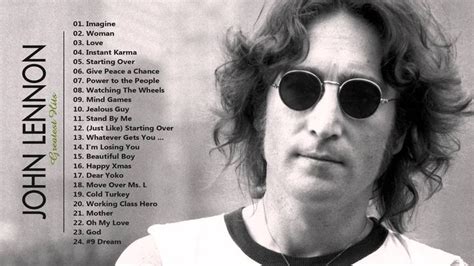 John Lennon : Greatest hits playlist - The Very Best of John Lennon | John lennon, Imagine john ...