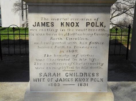 President James K. Polk's Tomb – Nashville, Tennessee - Atlas Obscura