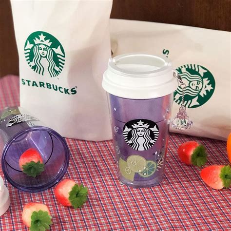 STARBUCKS ใหม่!! แก้วใส่น้ำฟรุตตี้ดีไซน์สุดคิ้วท์ | ปันโปร - Punpromotion