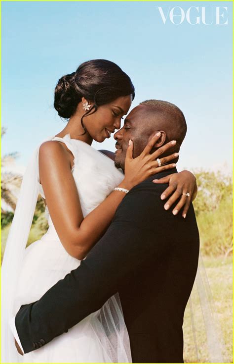 Idris Elba's Wedding Photos Featured on 'British Vogue' Cover!: Photo 4303176 | Idris Elba ...