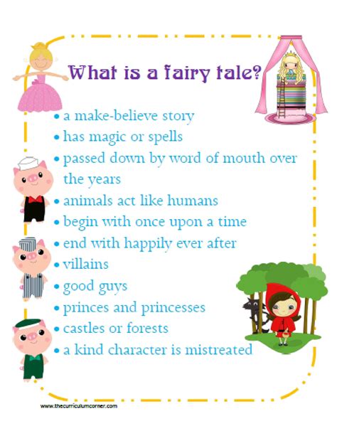 Fairy tales unit – Artofit