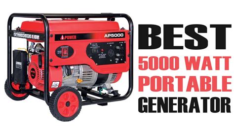 Best 5000 Watt Portable Generators in 2022 | Ultimate Reviews & Buyer’s ...