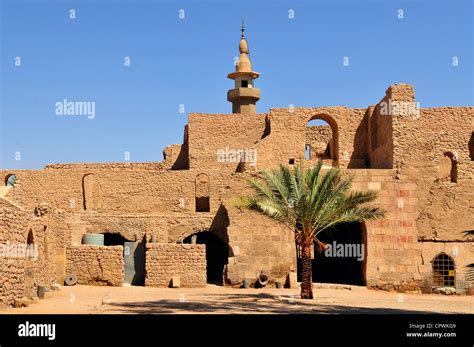 Asia Jordan Aqaba castle or Aqaba Fortress Stock Photo - Alamy