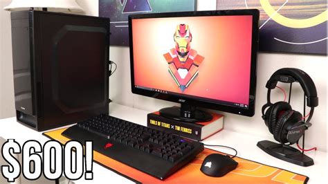 COMPLETE $600 Gaming Setup for Budget PC Gamers! - YouTube