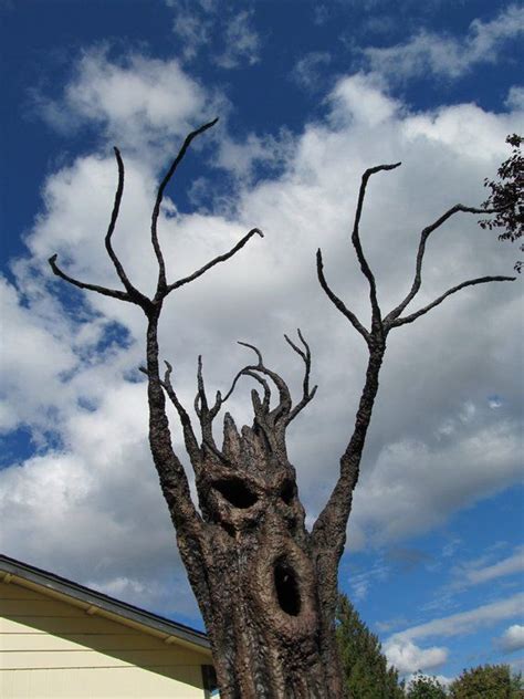 Hand Made Spooky Tree by Ben's Artworks Llc | CustomMade.com | Spooky ...