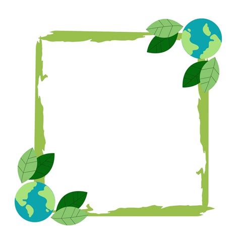 Earth Day Border Clipart in EPS, Illustrator, JPG, PSD, PNG, SVG - Download | Template.net