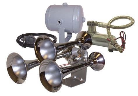 Dual Truck Horn Complete Package w/ 150 PSI Air System | eBay