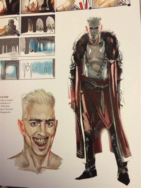 [No Spoilers] Terrifyingly hilarious Cullen concept art. : dragonage