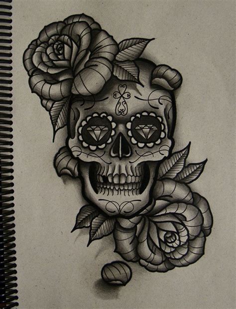 20 Amazing Tattoo sketches that will blow your mind | Sugar skull ...