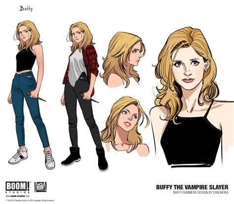 BUFFY THE VAMPIRE SLAYER Character Design First Look – BOOM! Studios