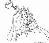 30  Thor Coloring Pages Free Printable PDF JPG PNG & Online sketch template