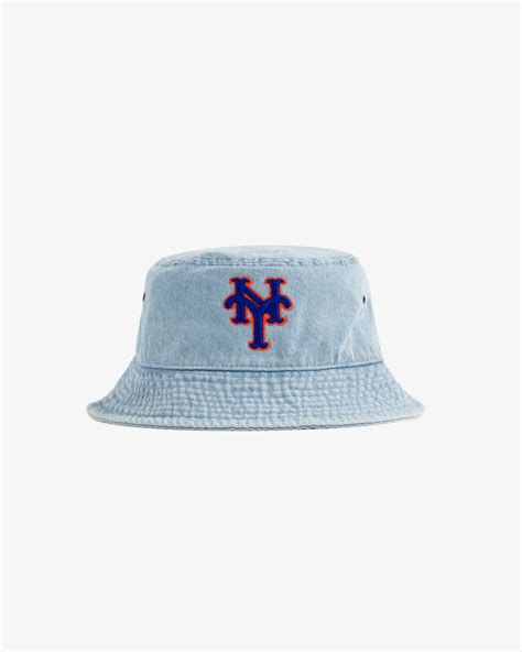 Vintage New York Mets Denim Bucket Hat – Aimé Leon Dore