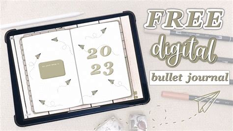 2023 DIGITAL BULLET JOURNAL | Free Digital Planner Journal | Free 2023 Digital Planner | Digital ...