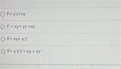 Solved The following Karnaugh Map represents a Boolean | Chegg.com