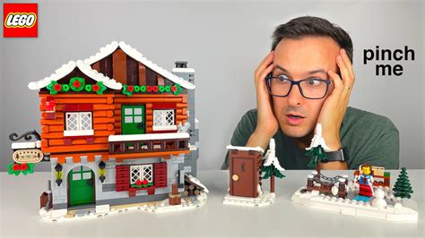 The LEGO Alpine Lodge is unbelievable (Review) | Brick Finds & Flips