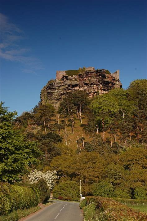 Road to Beeston Castle Beeston Castle is built on a rocky summit 350 feet (110 m) above the ...