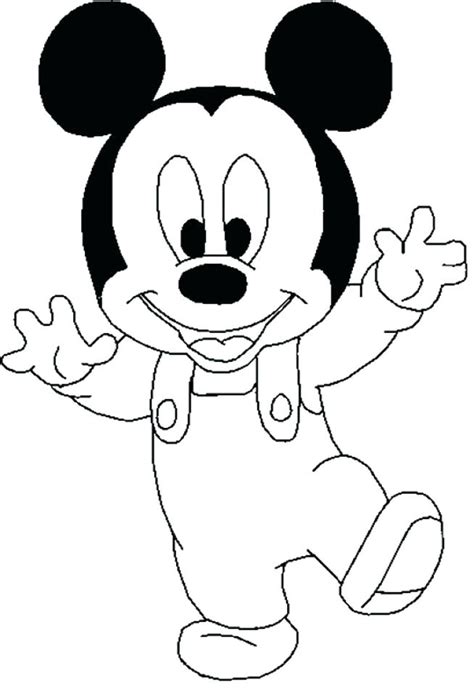 Mickey Mouse Head Coloring Pages at GetColorings.com | Free printable ...