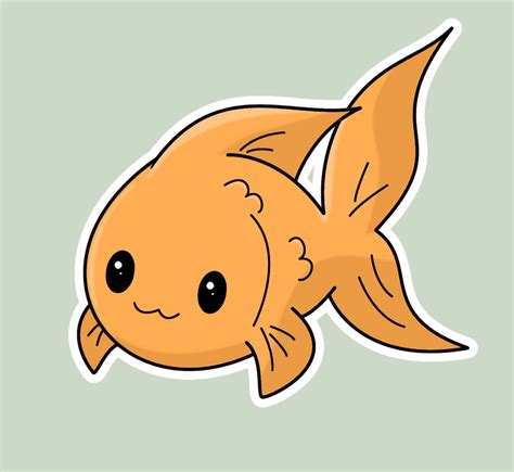 Kawaii - Goldfish by xSoKawaiix on DeviantArt