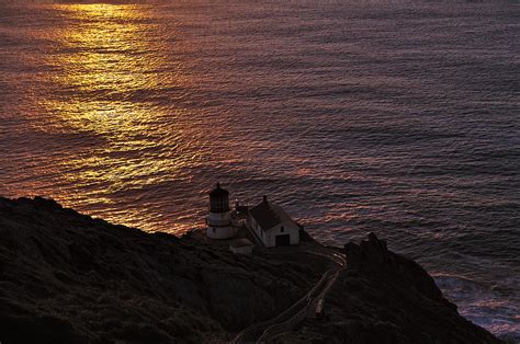 Point Reyes Lighthouse Sunset Photograph by Richard Leon | Fine Art America