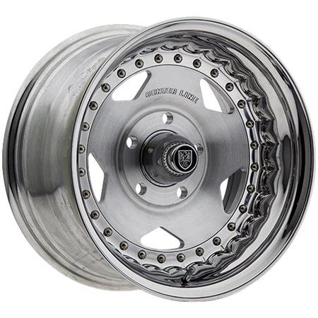 Centerline Convo Pro 15x10 5x4.5" -12mm Polished Wheel Rim 15" Inch - Walmart.com