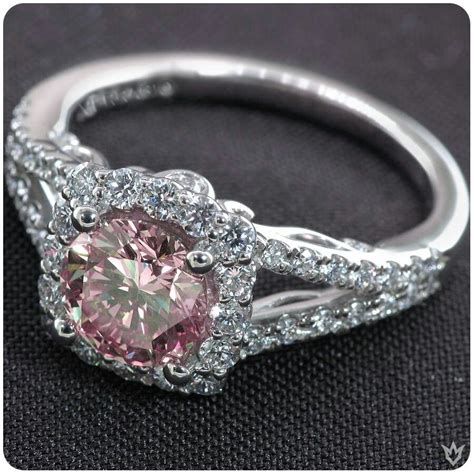 Beautiful | Pink diamond engagement ring, Pink engagement ring, Pink diamonds engagement