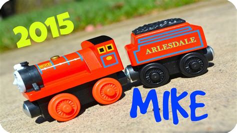 Thomas And Friends 2015 MIKE Wooden Railway Toy Train Review - YouTube