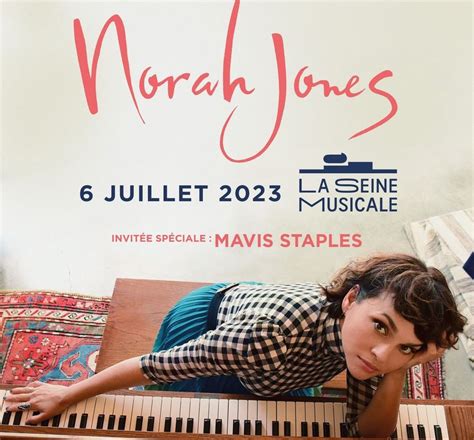 Norah Jones en concierto en La Seine Musicale en julio de 2023 - Sortiraparis.com