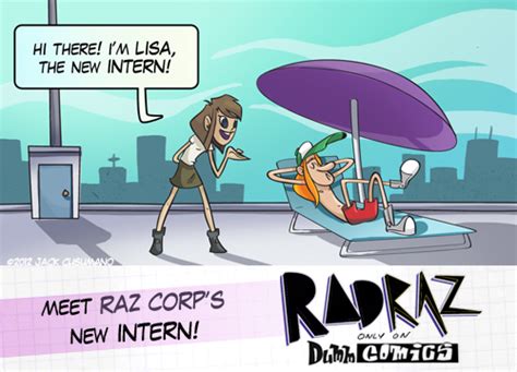 New RAD RAZ on Dumm Comics by jackiecous on DeviantArt