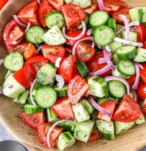 Marinated Cucumber-And-Tomato Salad - Timebuzz